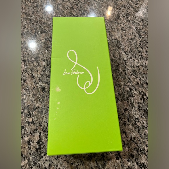 NIB FELICIA BEIGE LEATHER SIZE 9.5 WOMEN FLATS SAM EDELMAN - Picture 11 of 13